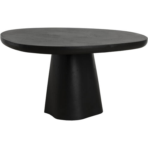 Celica Black Outdoor Dining Table